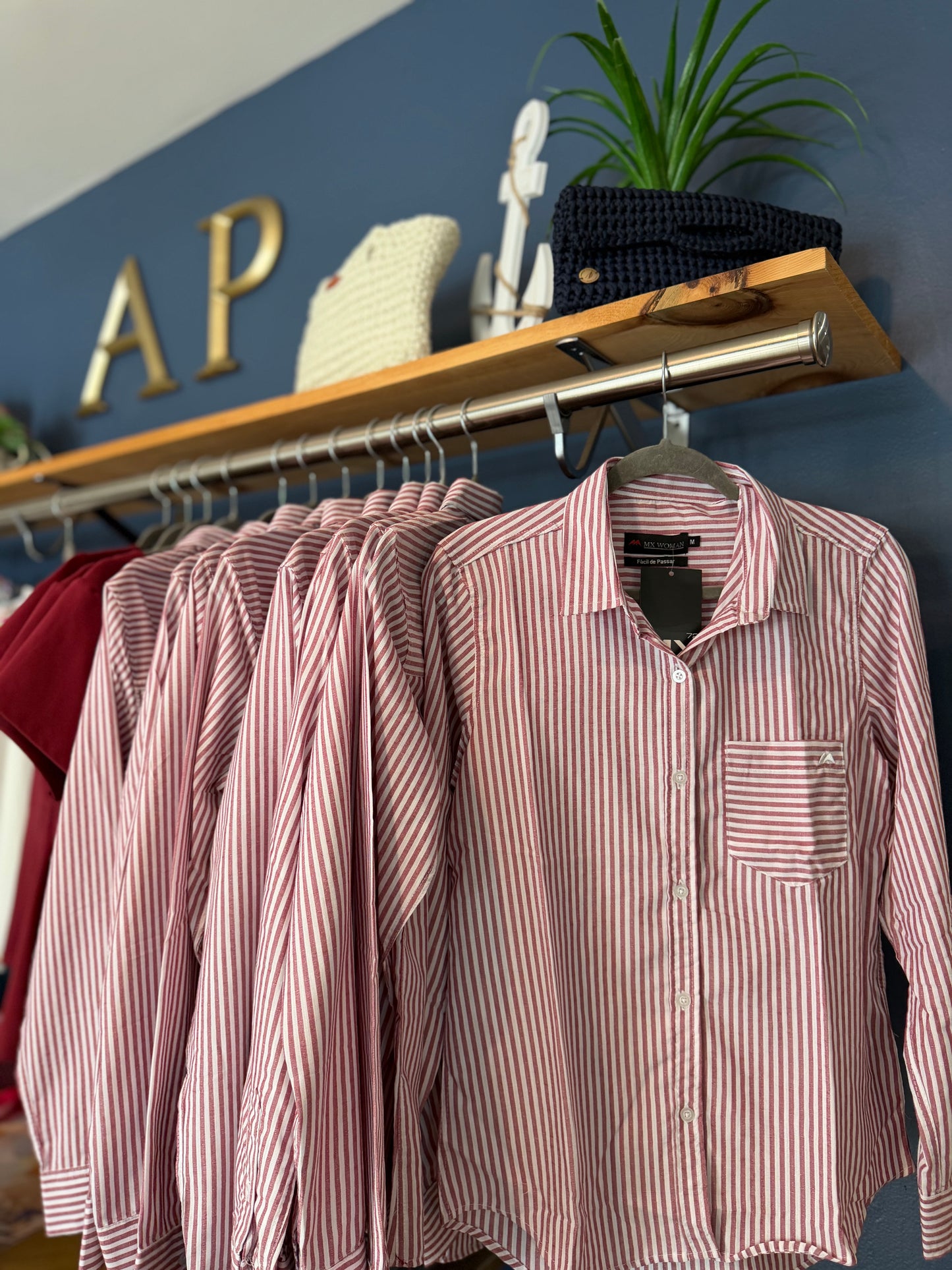Stripe Blue shirt