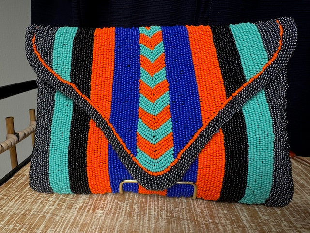 Beaded Clutch Bag
