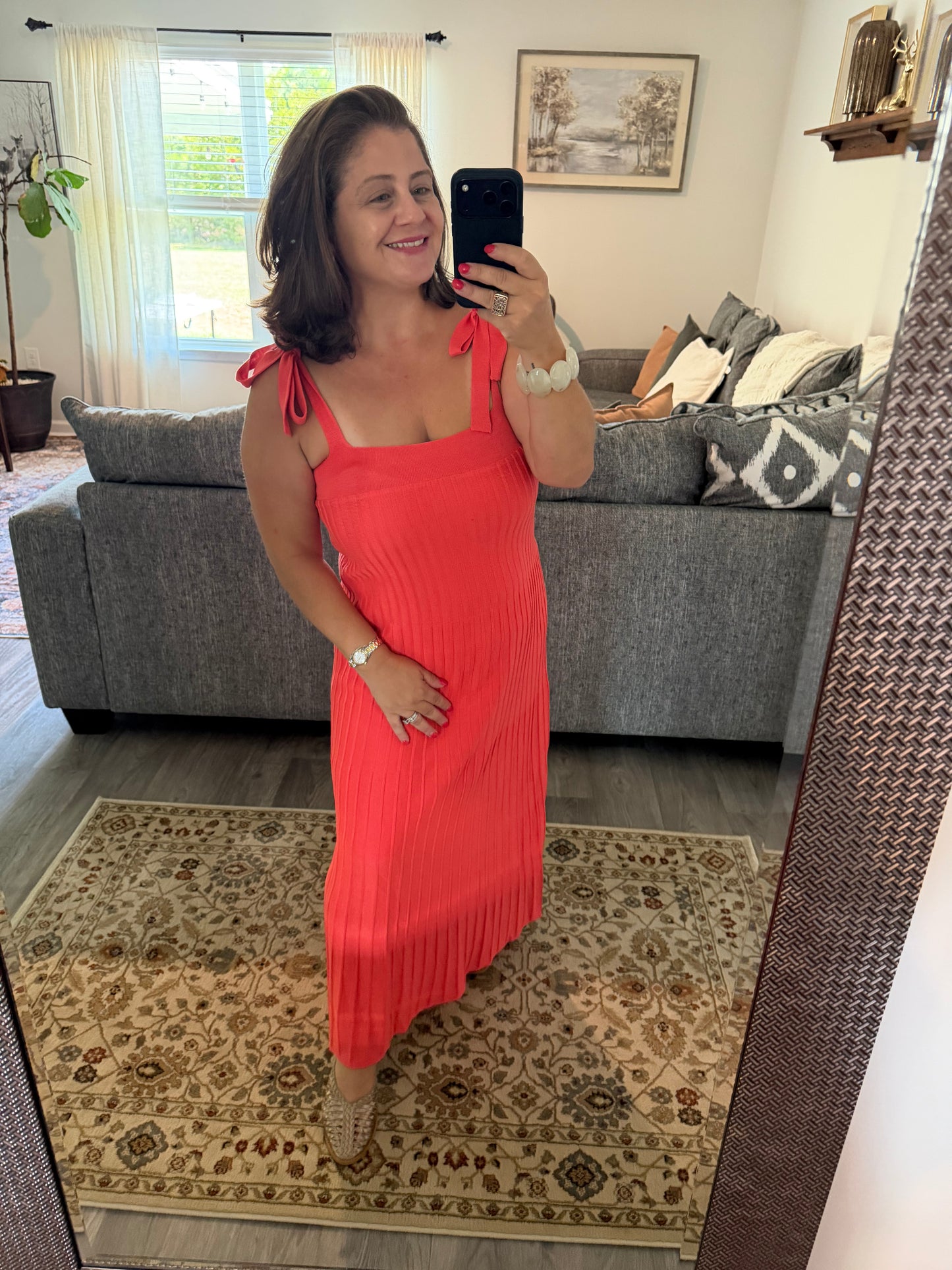 Knit Dress with Spandex