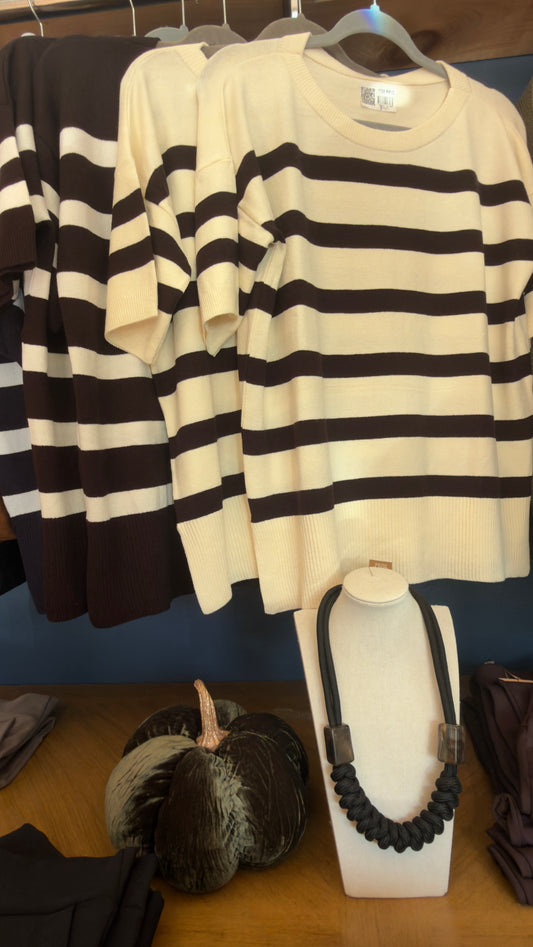 Striped Knit top