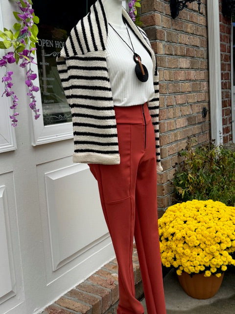 Dressy Leggings with Zipper