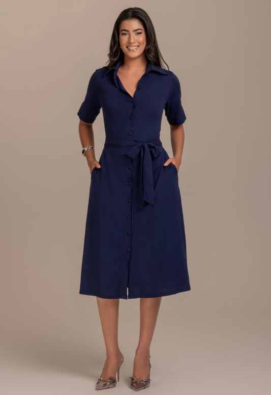 Dressy Chemise with Belt