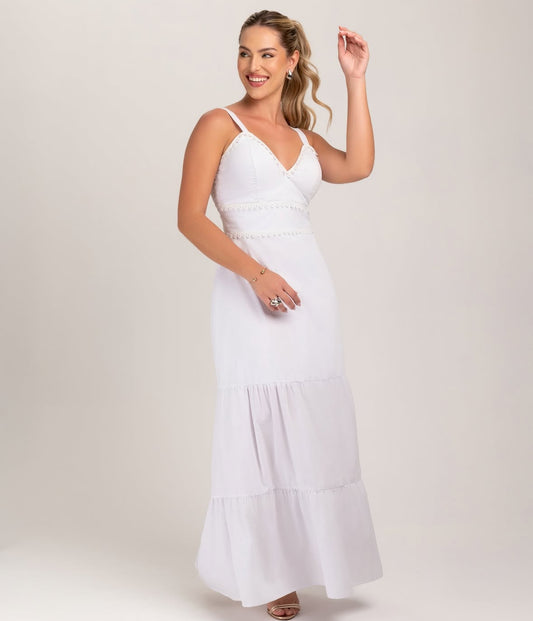 Long White Dress